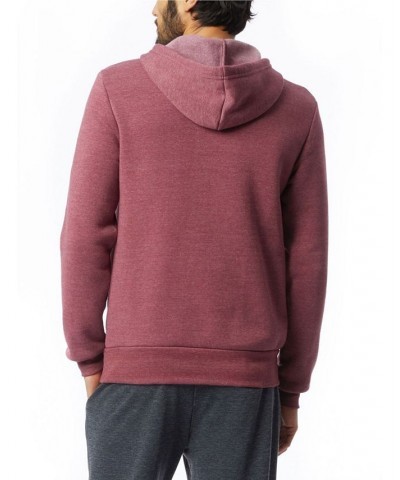 Men's Challenger Pullover Hoodie Burgundy $30.75 Sweatshirt