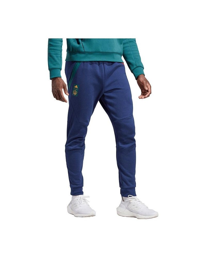 Men's 2023 Player Navy LA Galaxy Club Travel Pants $45.89 Pants