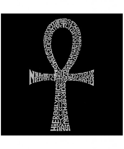 Ankh Men's Raglan Word Art T-shirt Black $19.80 T-Shirts