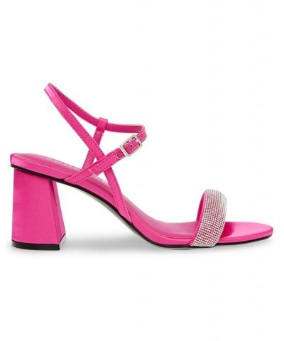 Women's Athena Dress Sandals Pink $53.46 Shoes