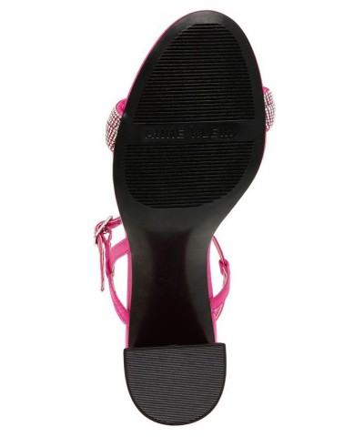 Women's Athena Dress Sandals Pink $53.46 Shoes