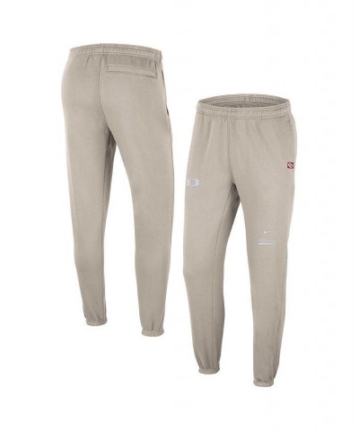 Men's Cream Oklahoma Sooners Jogger Pants $33.75 Pants