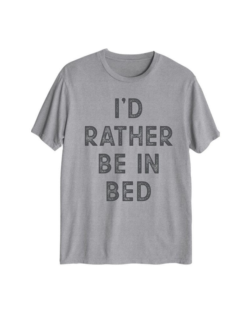 Hybrid Men's Rather Graphic T-Shirt Gray $20.99 T-Shirts