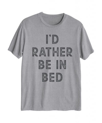 Hybrid Men's Rather Graphic T-Shirt Gray $20.99 T-Shirts