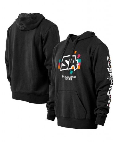 Men's Black San Antonio Spurs 2022/23 City Edition Pullover Hoodie $30.96 Sweatshirt