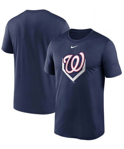 Men's Navy Washington Nationals Icon Legend Performance T-shirt $27.49 T-Shirts