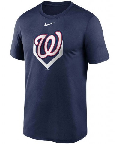 Men's Navy Washington Nationals Icon Legend Performance T-shirt $27.49 T-Shirts