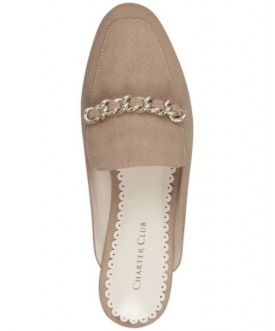 Kari Mules Flats Tan/Beige $29.19 Shoes