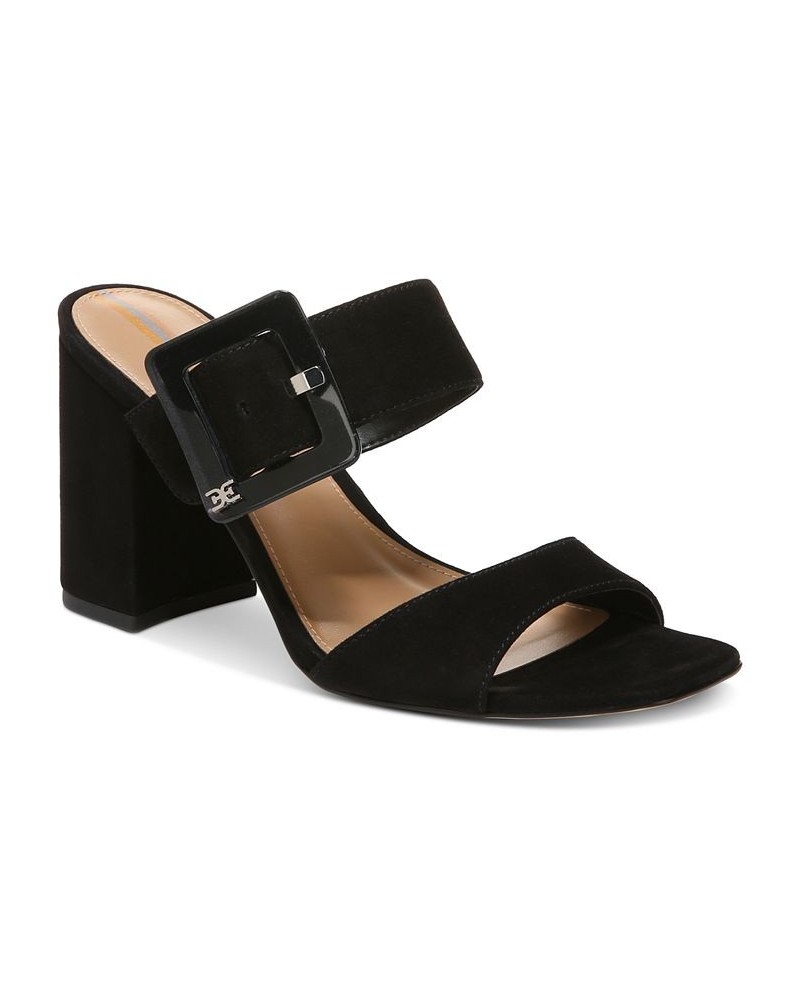 Dalton Buckled Block-Heel City Sandals PD01 $69.00 Shoes