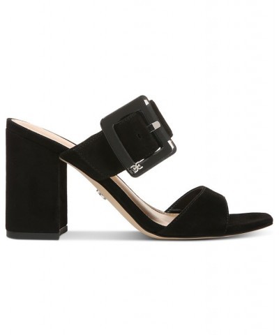 Dalton Buckled Block-Heel City Sandals PD01 $69.00 Shoes