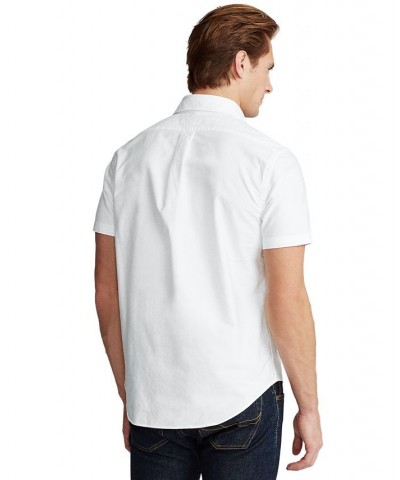 Men's Classic-Fit Garment-Dyed Oxford Shirt White $62.50 Shirts