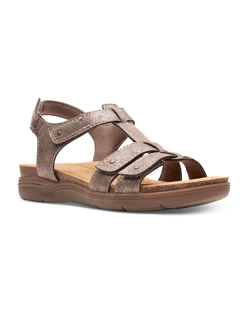 Women's April Cove Studded Strapped Comfort Sandals PD05 $40.56 Shoes