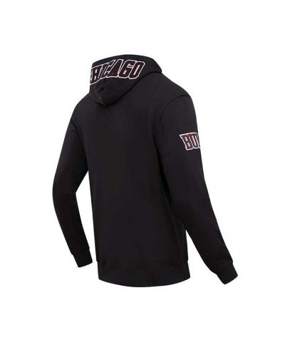 Men's Black Chicago Bulls City Scape Pullover Hoodie $45.10 Sweatshirt