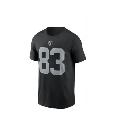 Men's Darren Waller Black Las Vegas Raiders Name and Number T-shirt $16.00 T-Shirts