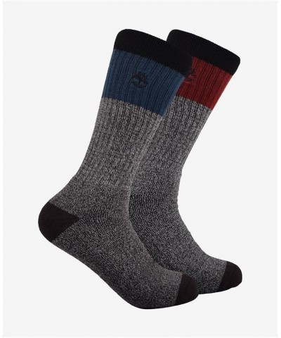 Men's Colorblock Crew Socks, Pack of 2 $12.54 Socks