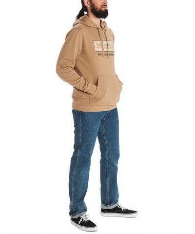 Men's Marmot Mountain Works Hoody Tan/Beige $22.54 Sweatshirt