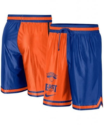 Men's Blue, Orange New York Knicks Courtside Versus Force Split DNA Performance Shorts $23.32 Shorts