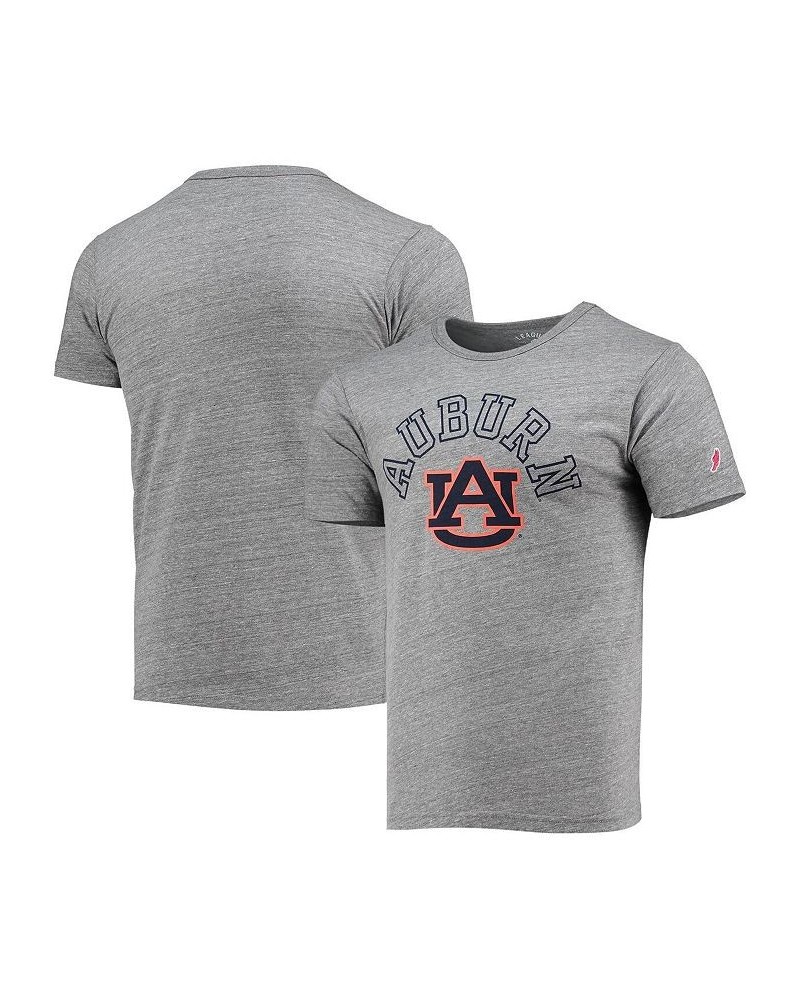 Men's Heathered Gray Auburn Tigers Tide Seal Nuevo Victory Falls Tri-Blend T-shirt $18.90 T-Shirts