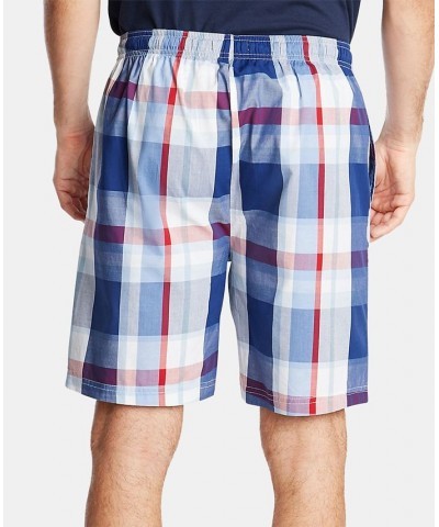 Men's Cotton Plaid Pajama Shorts Multi $13.16 Pajama