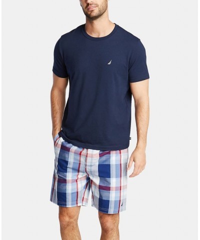 Men's Cotton Plaid Pajama Shorts Multi $13.16 Pajama