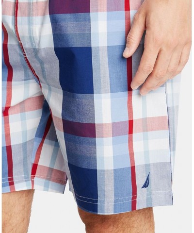 Men's Cotton Plaid Pajama Shorts Multi $13.16 Pajama