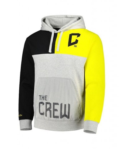 Men's Heather Gray Columbus Crew Tie Breaker Pullover Hoodie $45.10 Sweatshirt