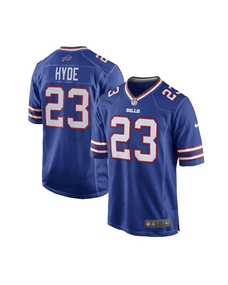 Men's Micah Hyde Royal Buffalo Bills Team Game Jersey $63.00 Jersey