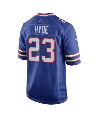 Men's Micah Hyde Royal Buffalo Bills Team Game Jersey $63.00 Jersey