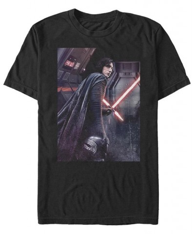 Men's Kylo Short Sleeve Crew T-shirt Black $15.40 T-Shirts