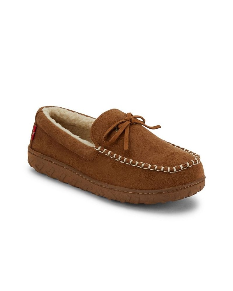 Men's Kameron Moccasin Slippers Tan/Beige $19.72 Shoes