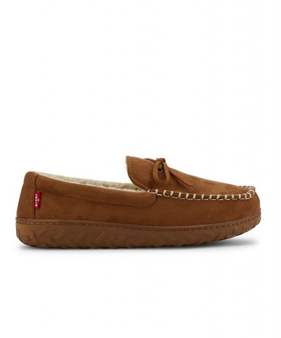 Men's Kameron Moccasin Slippers Tan/Beige $19.72 Shoes