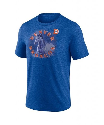 Men's Branded Heathered Royal Denver Broncos Sporting Chance T-shirt $18.90 T-Shirts