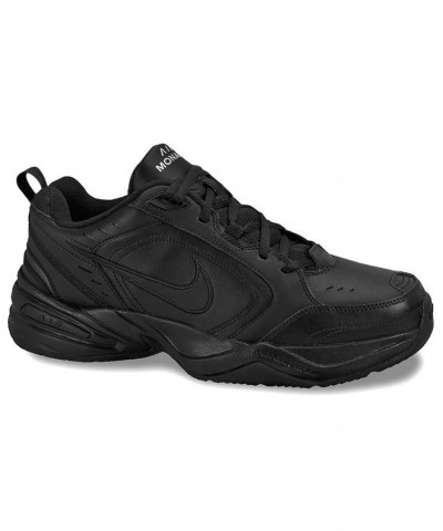 Men's Air Monarch IV Training Sneakers Black $44.20 Shoes