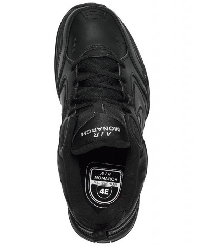 Men's Air Monarch IV Training Sneakers Black $44.20 Shoes