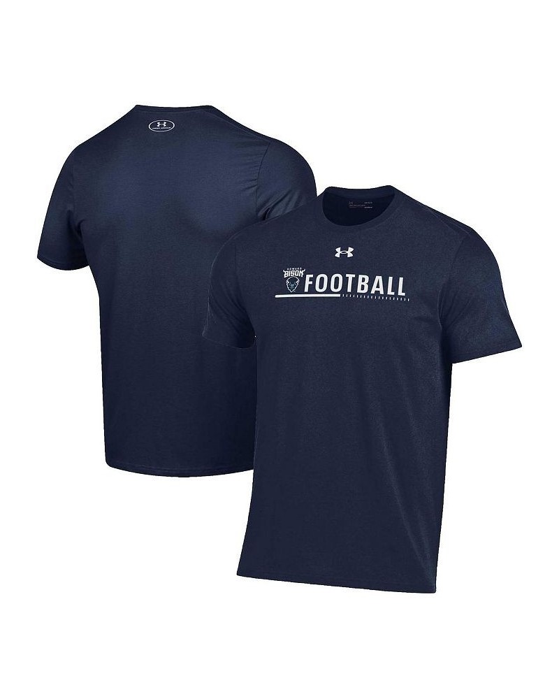 Men's Navy Howard Bison 2022 Sideline Football Performance Cotton T-shirt $18.00 T-Shirts