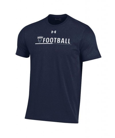 Men's Navy Howard Bison 2022 Sideline Football Performance Cotton T-shirt $18.00 T-Shirts