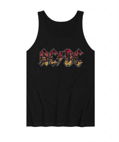 Men's ACDC Logo Tank Black $21.23 T-Shirts