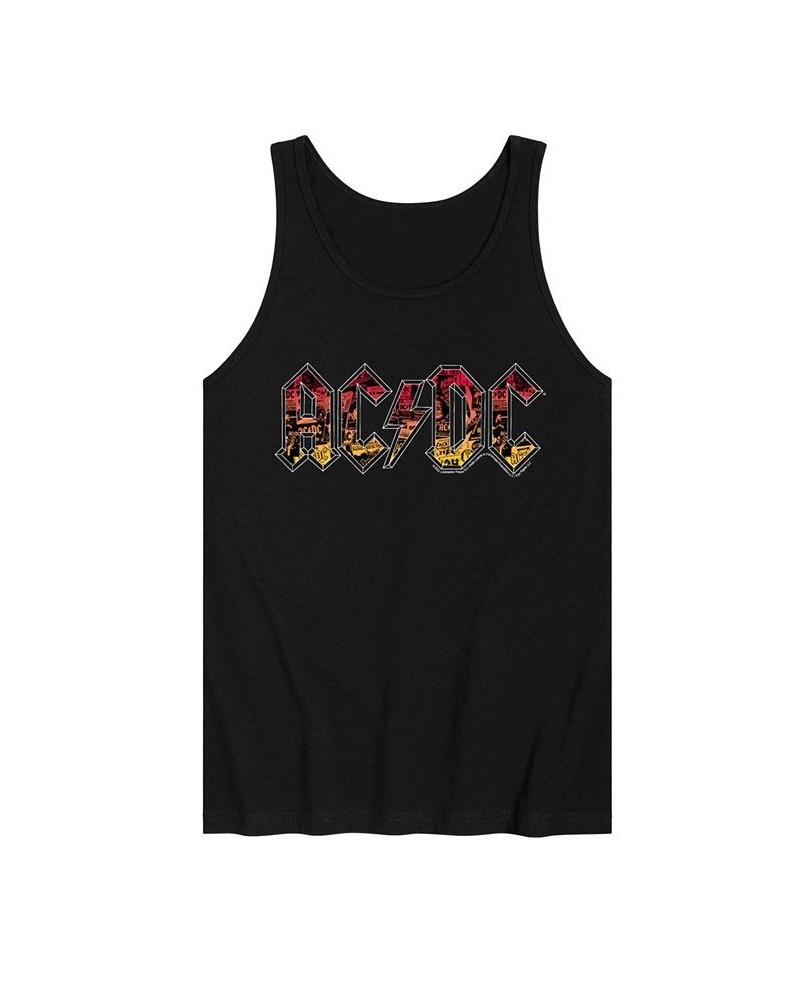 Men's ACDC Logo Tank Black $21.23 T-Shirts