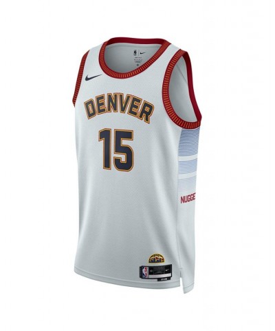 Men's and Women's Nikola Jokic Silver Denver Nuggets 2022/23 City Edition Swingman Jersey $63.70 Jersey