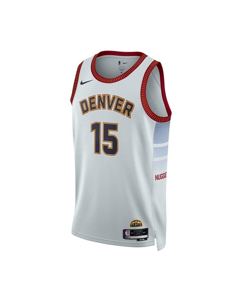 Men's and Women's Nikola Jokic Silver Denver Nuggets 2022/23 City Edition Swingman Jersey $63.70 Jersey