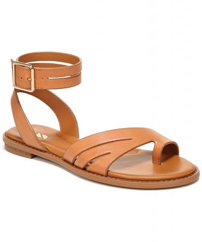 Greene Ankle Strap Sandals Brown $39.24 Shoes