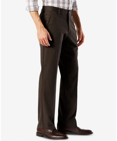 Men's Easy Straight Fit Khaki Stretch Pants Coffee Bean $22.50 Pants