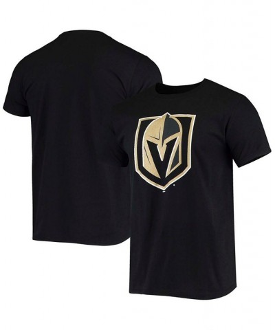 Men's Black Vegas Golden Knights Team Primary Logo T-shirt $13.02 T-Shirts