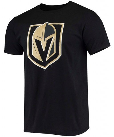 Men's Black Vegas Golden Knights Team Primary Logo T-shirt $13.02 T-Shirts