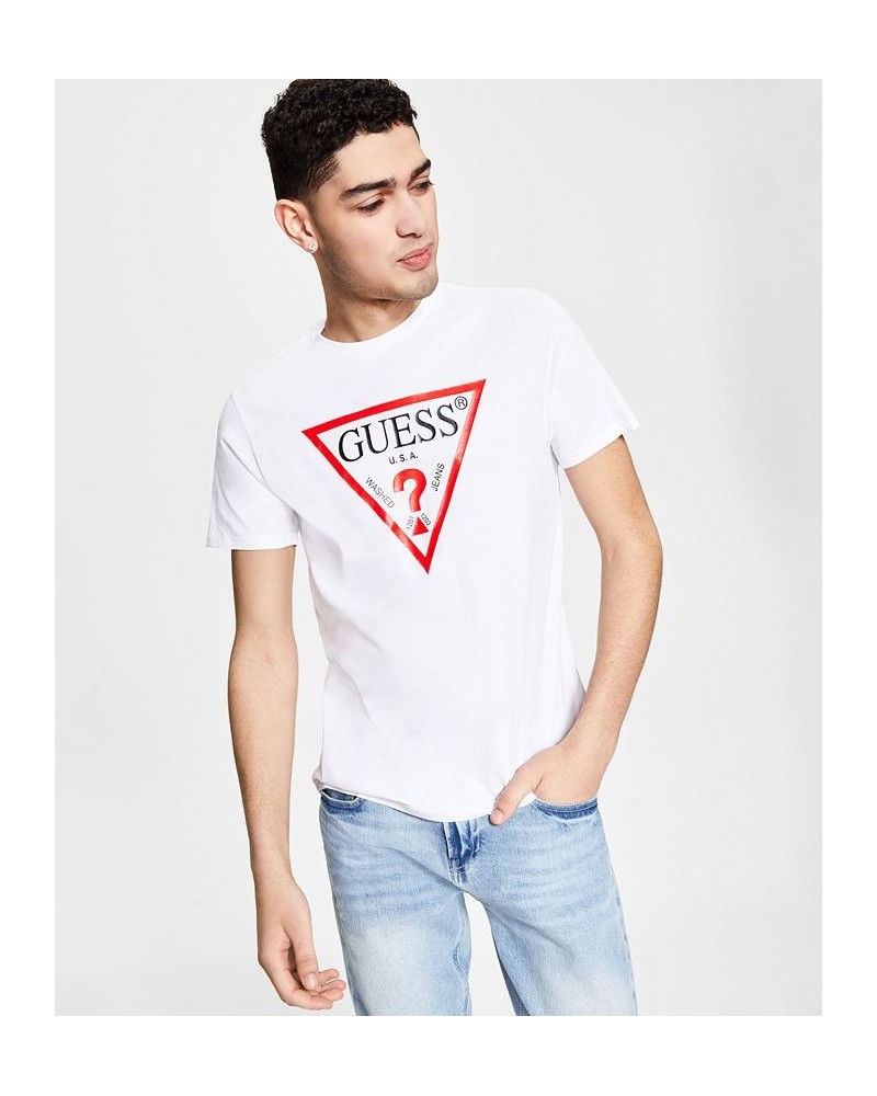 Men's Logo-Print T-Shirt White $26.95 T-Shirts