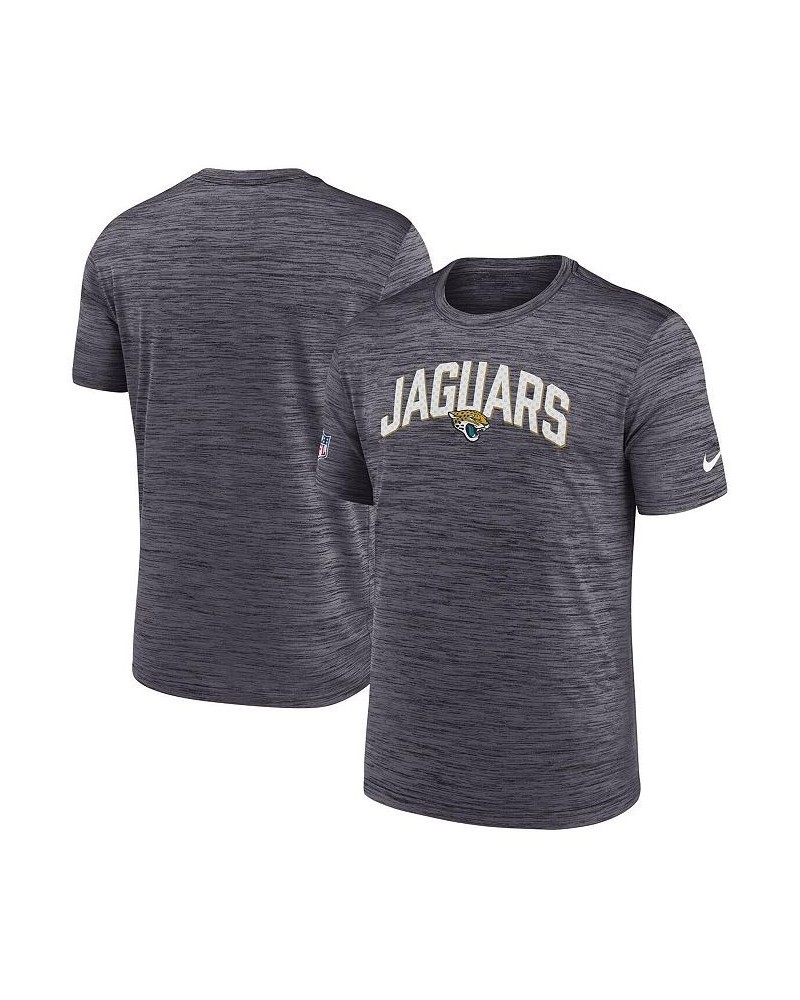 Men's Black Jacksonville Jaguars Velocity Athletic Stack Performance T-shirt $20.50 T-Shirts