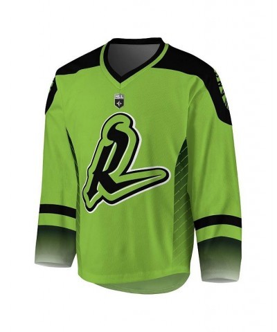 Men's Green, Black Saskatchewan Rush Replica Jersey $47.50 Jersey