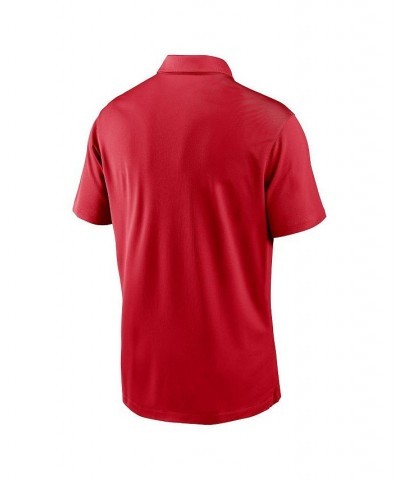 Men's Red Boston Red Sox Diamond Icon Franchise Performance Polo Shirt $35.09 Polo Shirts