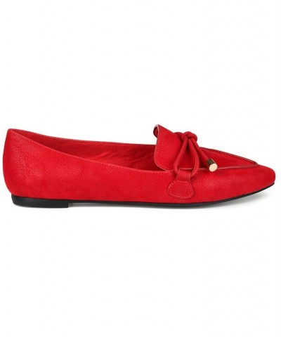 Women's Muriel Flat Red $40.00 Shoes