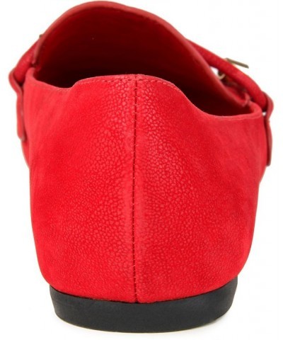 Women's Muriel Flat Red $40.00 Shoes